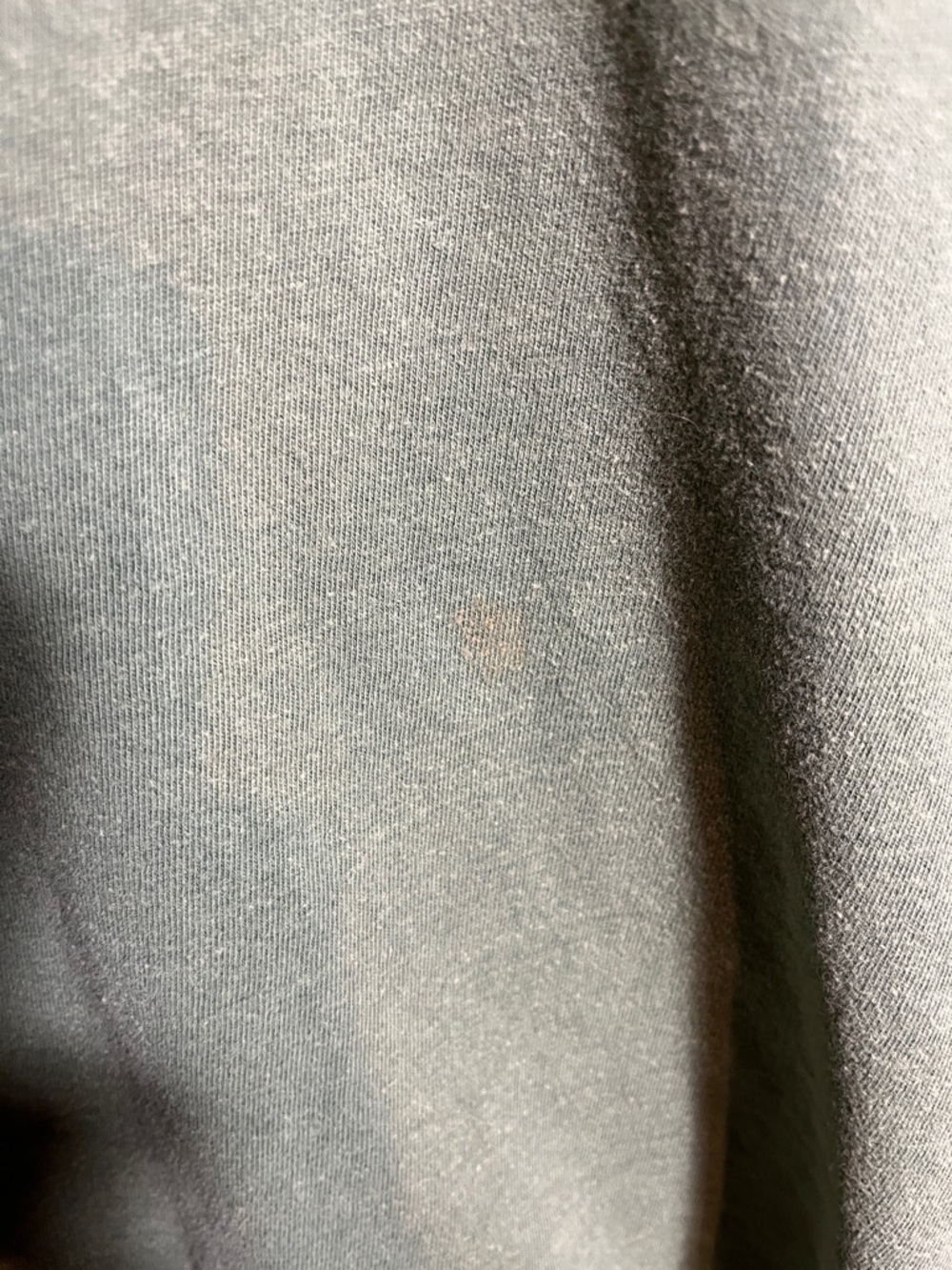 Abercrombie & Fitch Olive Green Logo Crew Tee - Picture 5 of 7